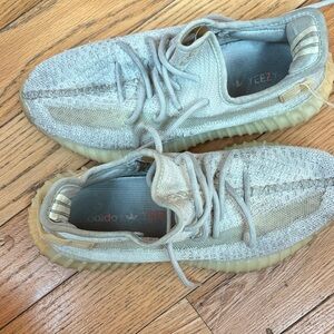 Adidas Yeezy Boost 350 V2 in Light Gray and Tan